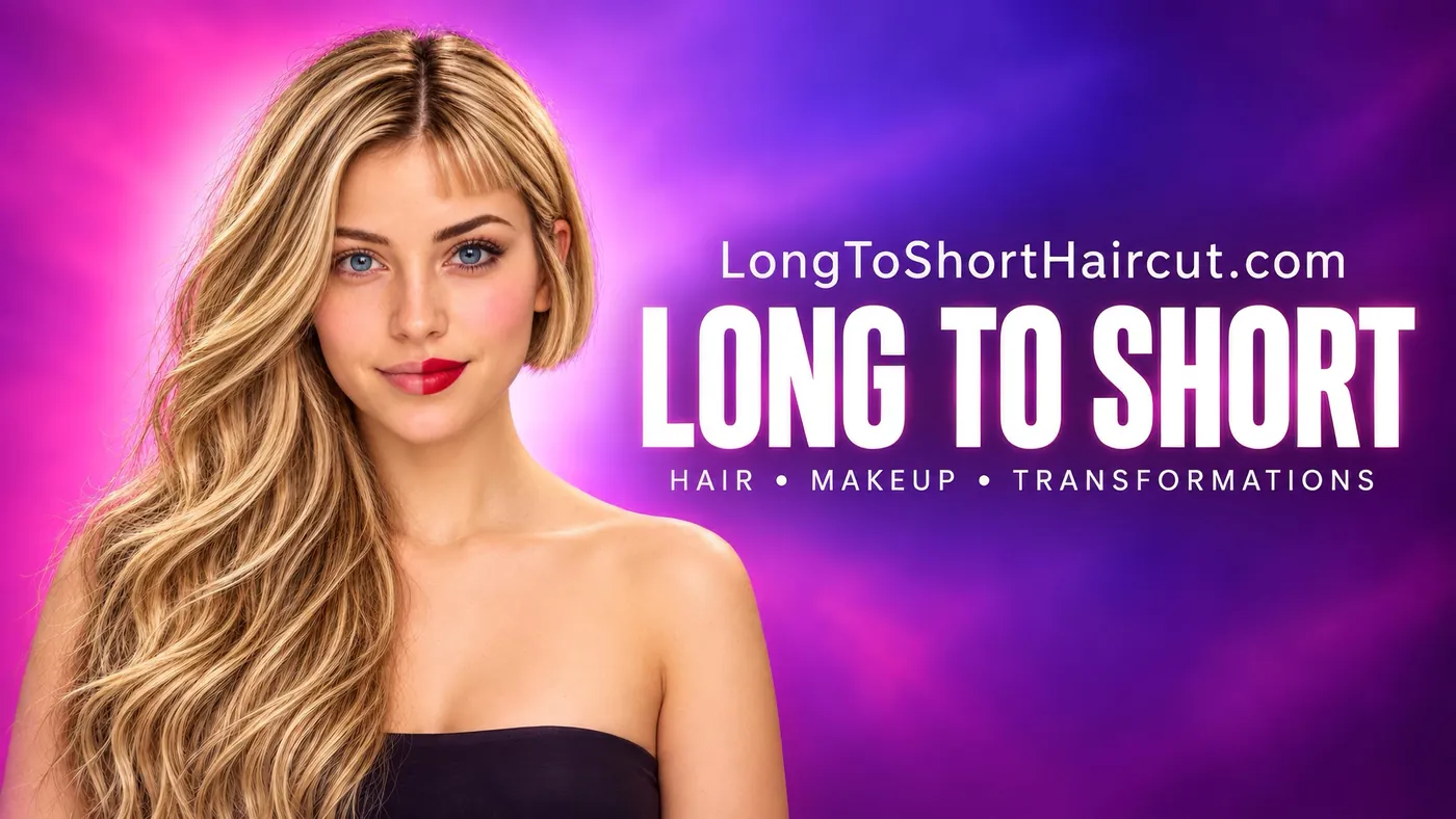 Long to Short – Hair, Makeup, Transformations