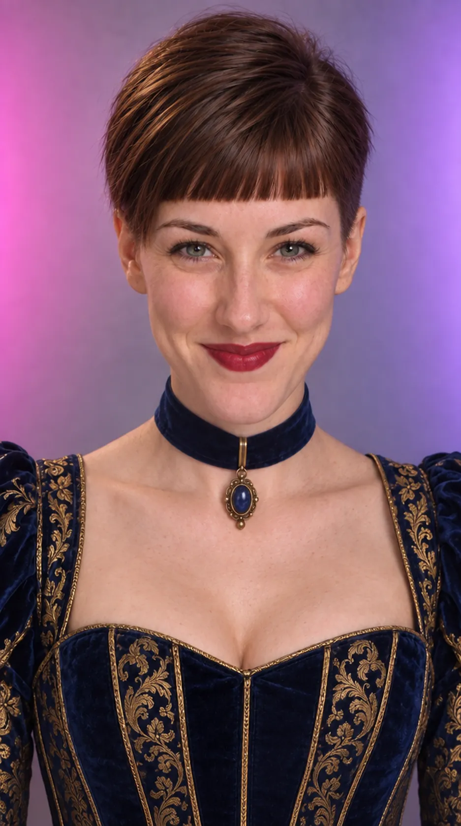 Imogen: Lächelnd mit dem neuen Schnitt