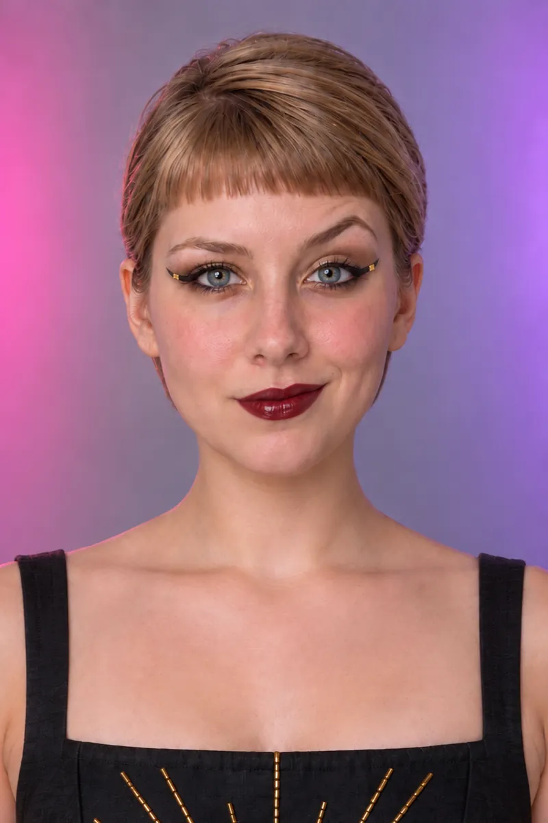 Anneli, Kosmetikerin: neuer Look – sehr kurzer Bob auf Ohrhöhe
