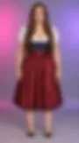 Verdeckte Vorschau: Bonus-Outfit: Dirndl