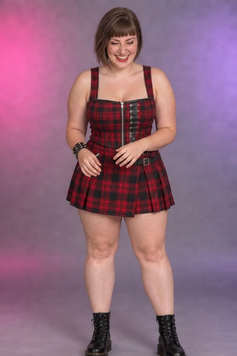 Maisie, Paketzustellerin: neuer Look – kurzer Bob auf Kieferhöhe