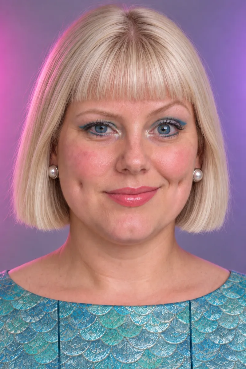 Ingrid, Kapitänin: neuer Look – kurzer Bob auf Kieferhöhe