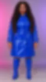 Verdeckte Vorschau: Bonus-Outfit: Lack-Trenchcoat