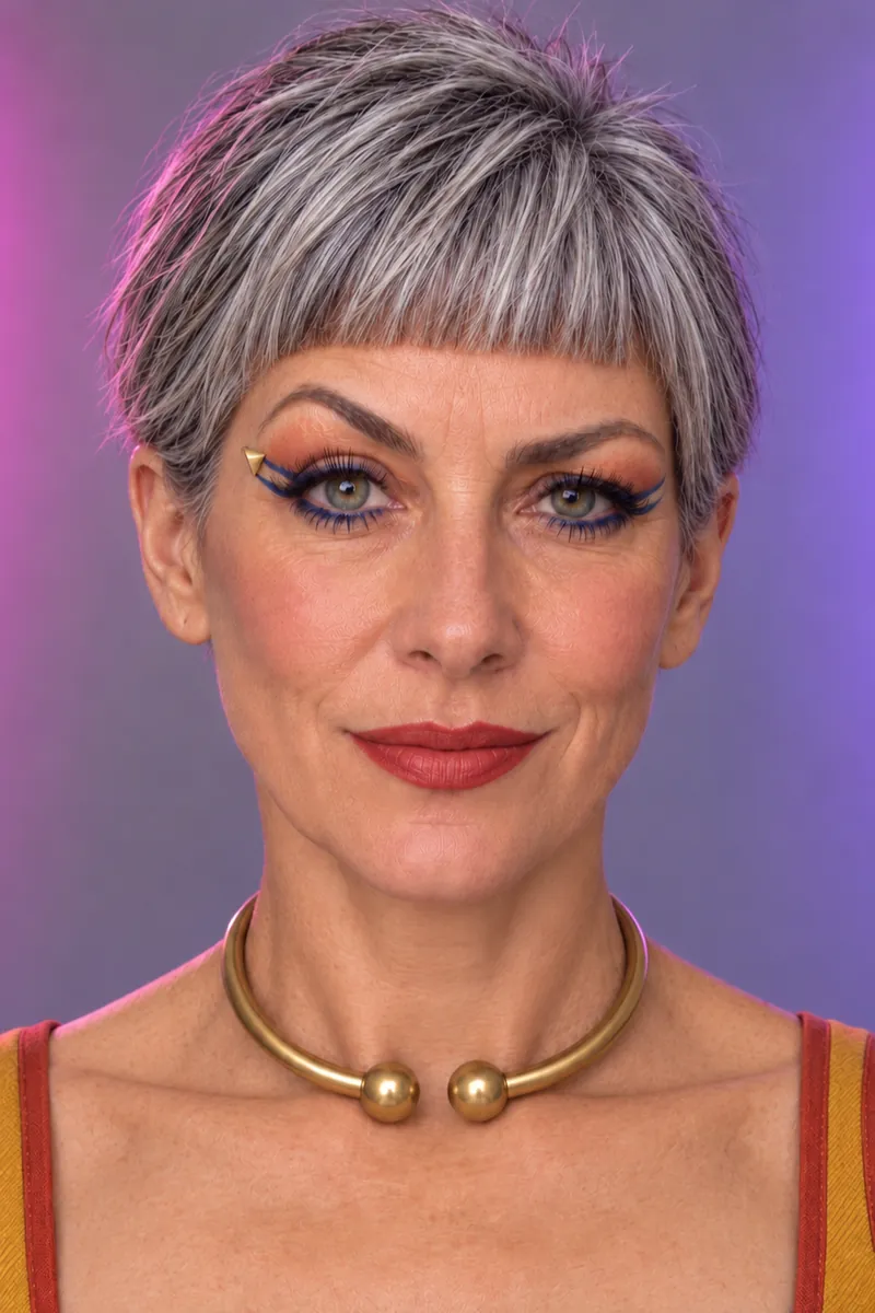 Hedda, Winzerin: neuer Look – Pixie mit freiem Nacken