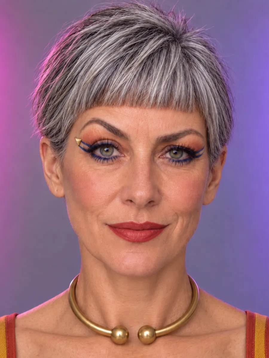 Hedda nachher: Pixie mit freiem Nacken