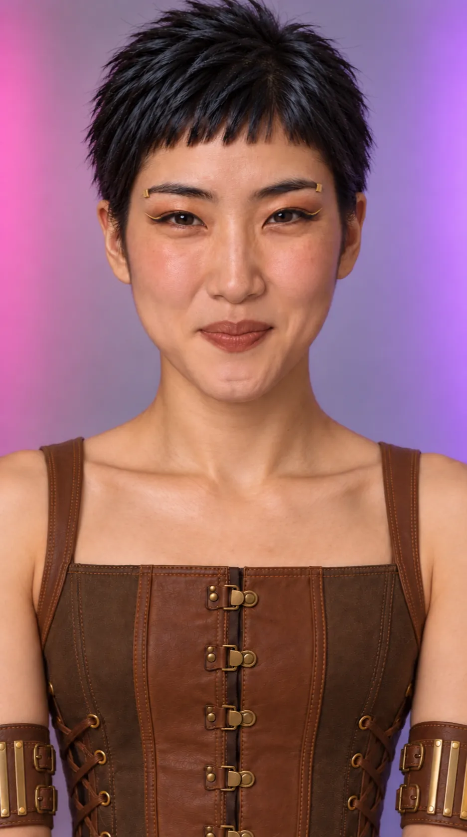 Hana: Lächelnd mit dem neuen Schnitt