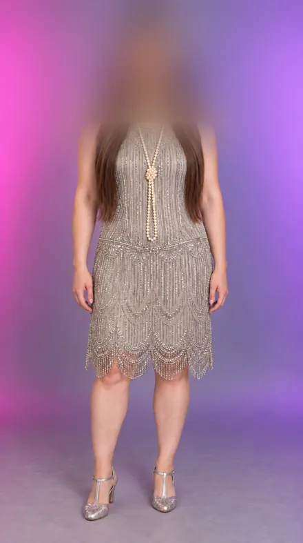 Mallory, Flapper-Look der 20er, KI-generiert