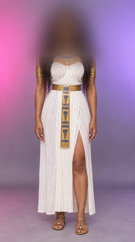 Kiara, Ägyptisches Kleid, KI-generiert