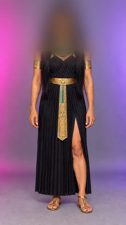 Priya, Ägyptisches Kleid, KI-generiert